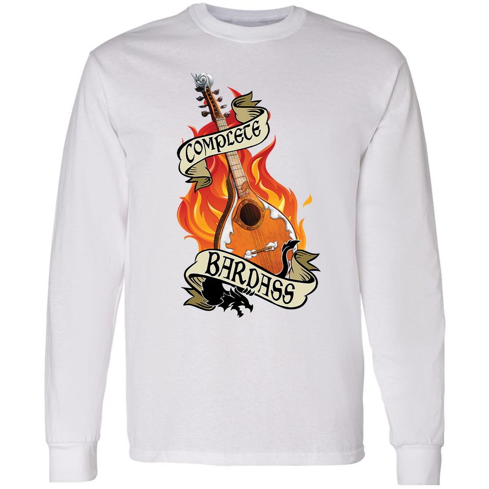 Complete Bardass Long Sleeve T-Shirt - White - 5