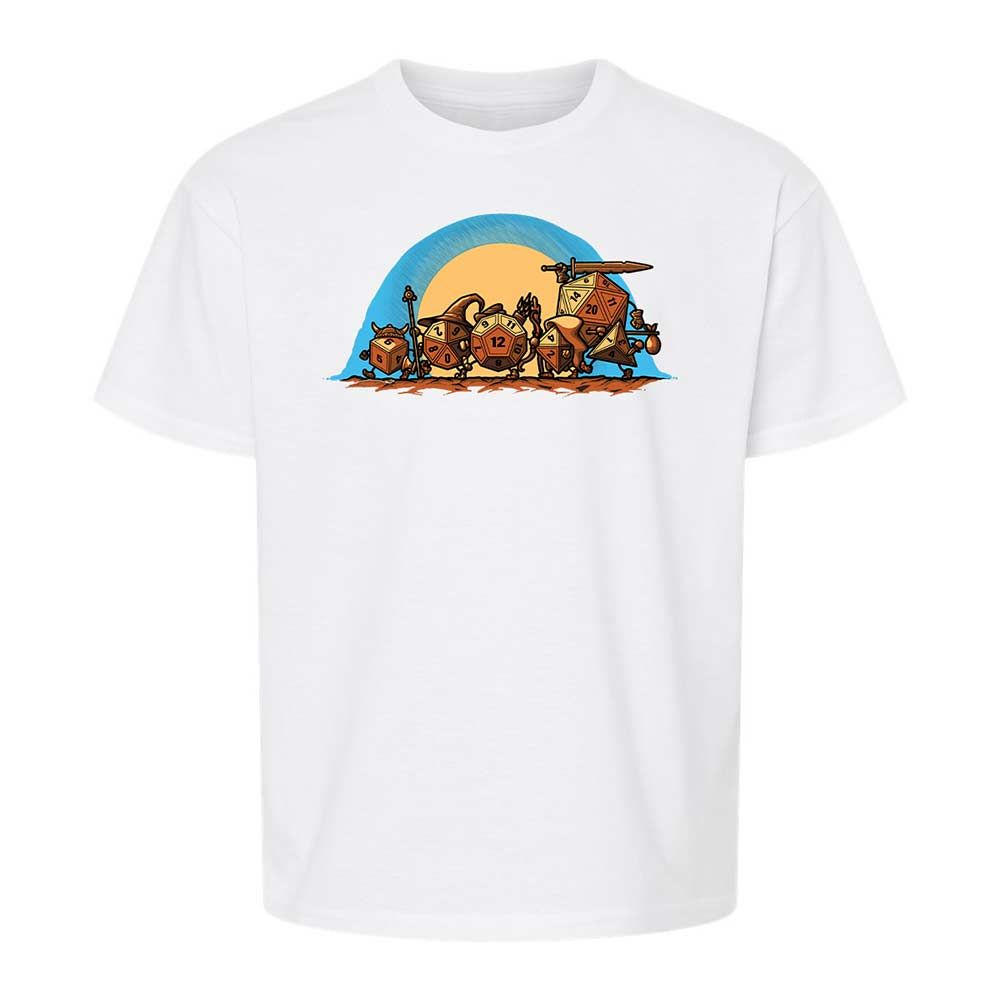 The Fellowship Of The Dice Kids T-Shirt - White - 5