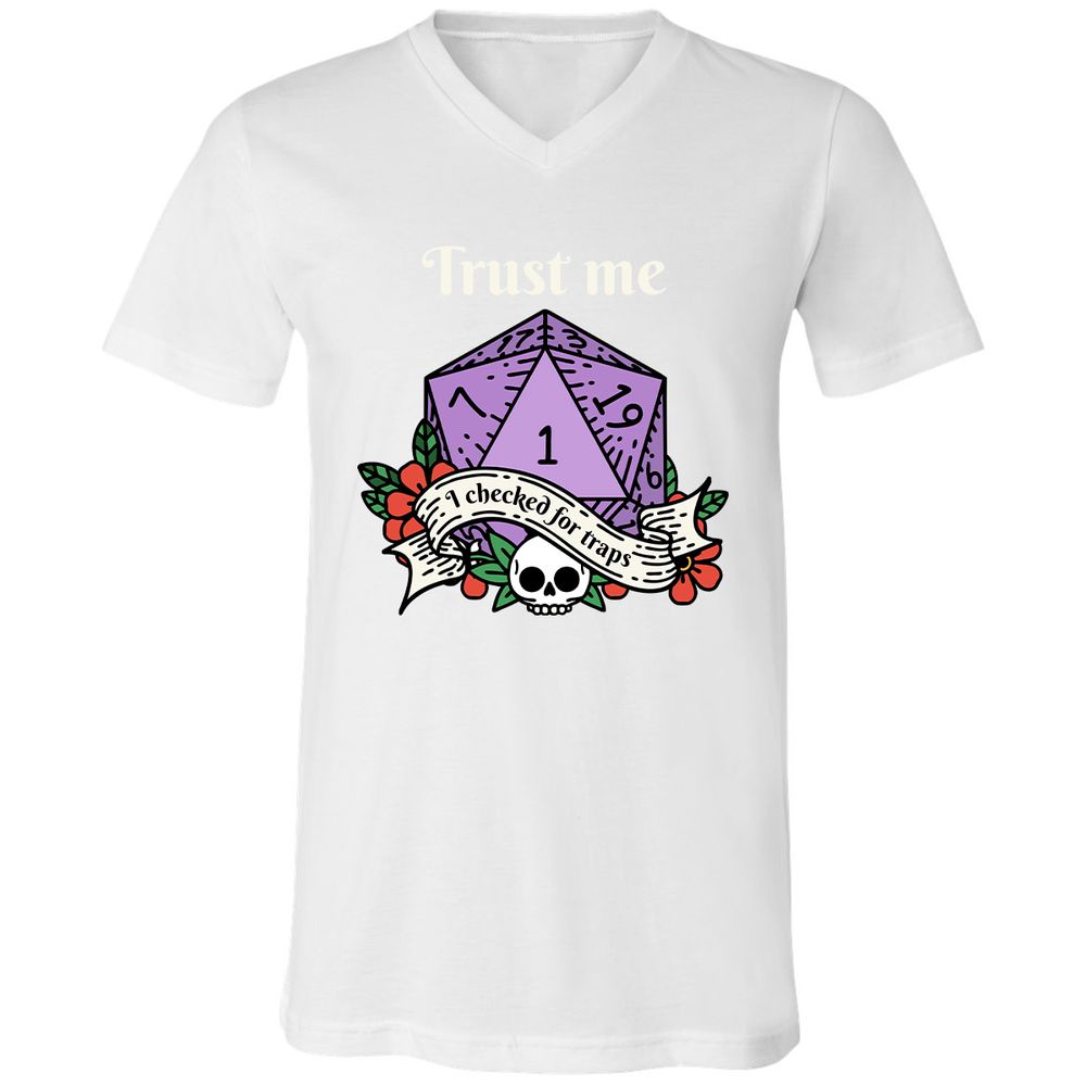 Trust Me I Checked for Traps - White - 5