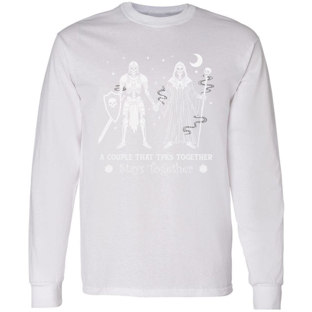 TPK Love – Skeleton Couple - White - 5