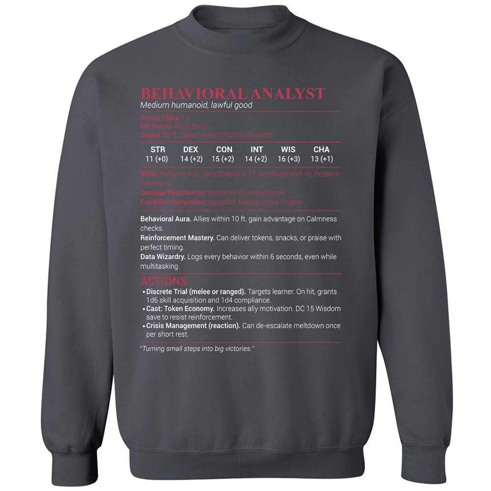 Behavioral Analyst - Charcoal - 6