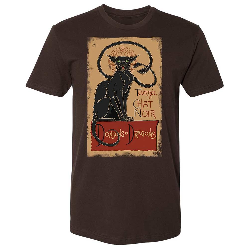 Tournee Du Chat Noir Premium Unisex T-Shirt - Dark Chocolate - 6