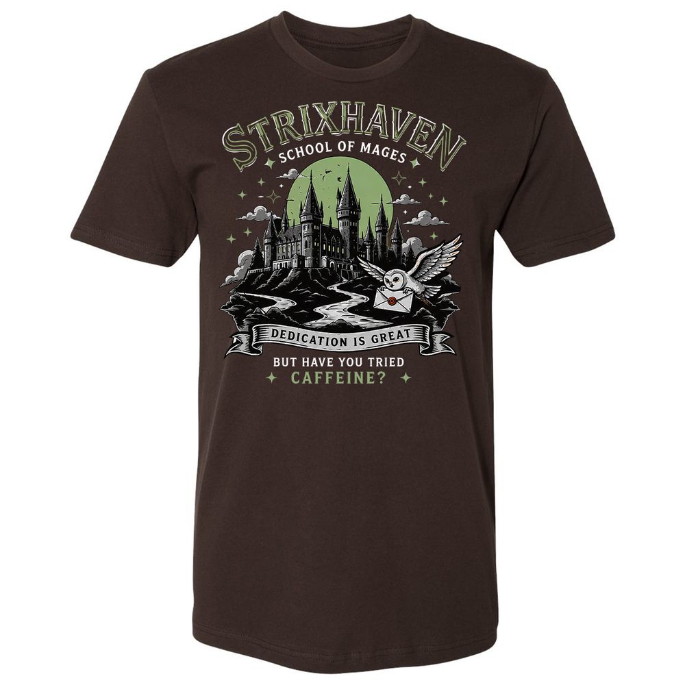 Strixhaven - School Of Mages Premium Unisex T-Shirt - Dark Chocolate - 6