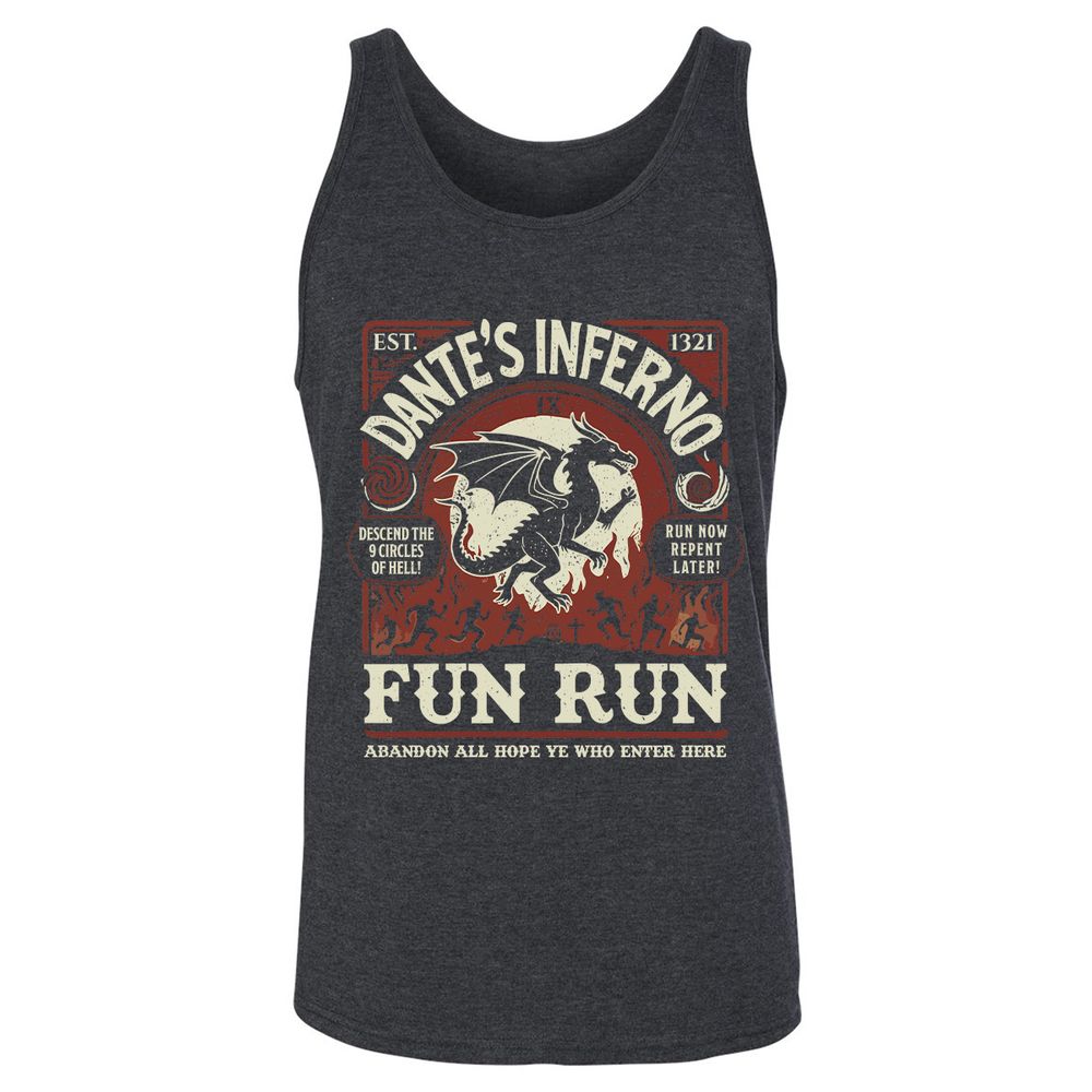 Dante’s Inferno Fun Run – Faerun Fantasy - Dark Grey Heather - 6