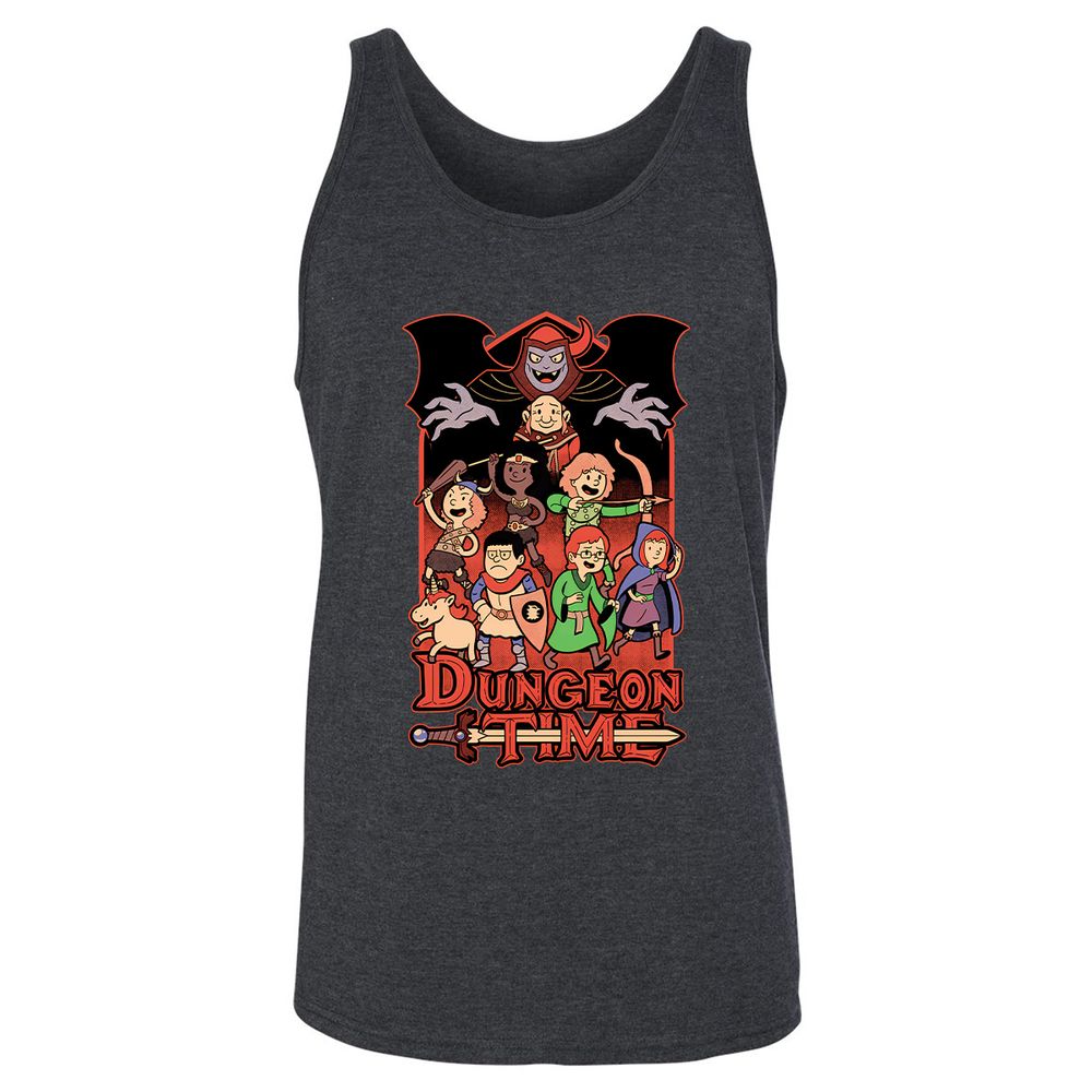 Dungeon Time - Dark Grey Heather - 6