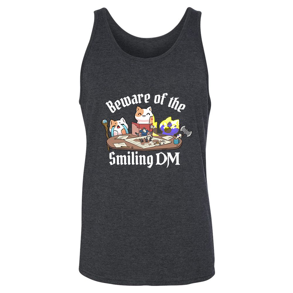Beware of the Smiling DM - Dark Grey Heather - 6