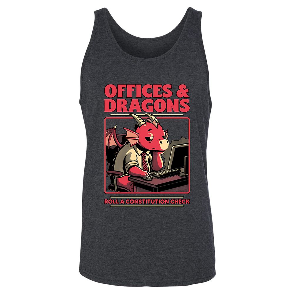 Dragon Office - Dark Grey Heather - 6
