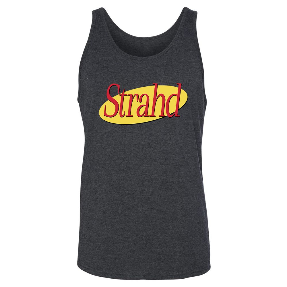 Strahd Unisex Jersey Tank - Dark Grey Heather - 6