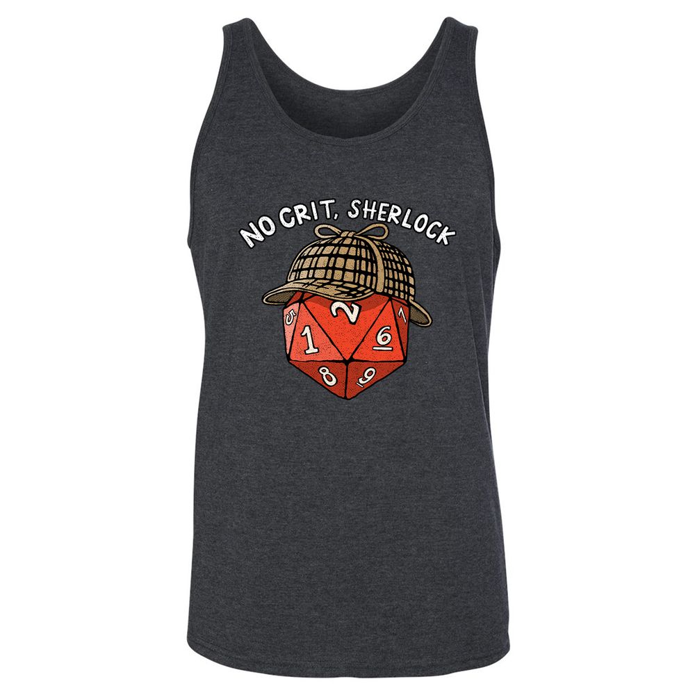 No Crit Sherlock - Dark Grey Heather - 6