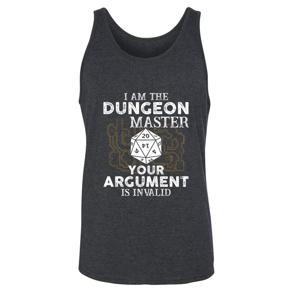 I Am the Dungeon Master – Your Argument Is Invalid - Dark Grey Heather - 6