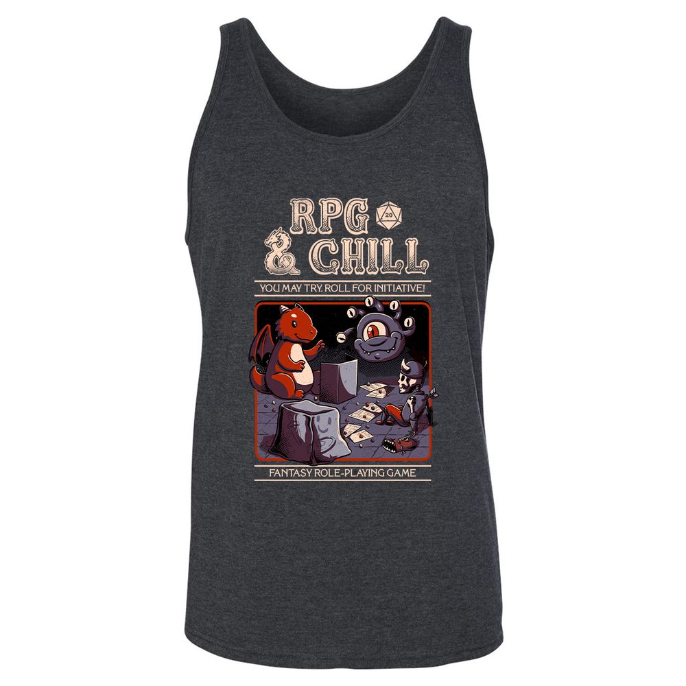 RPG & CHILL - Dark Grey Heather - 6