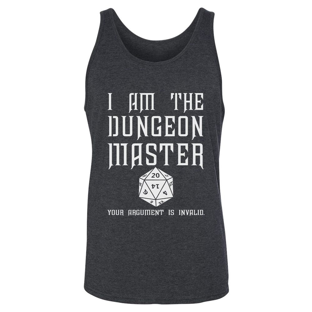I Am The Dungeon Master - Dark Grey Heather - 6