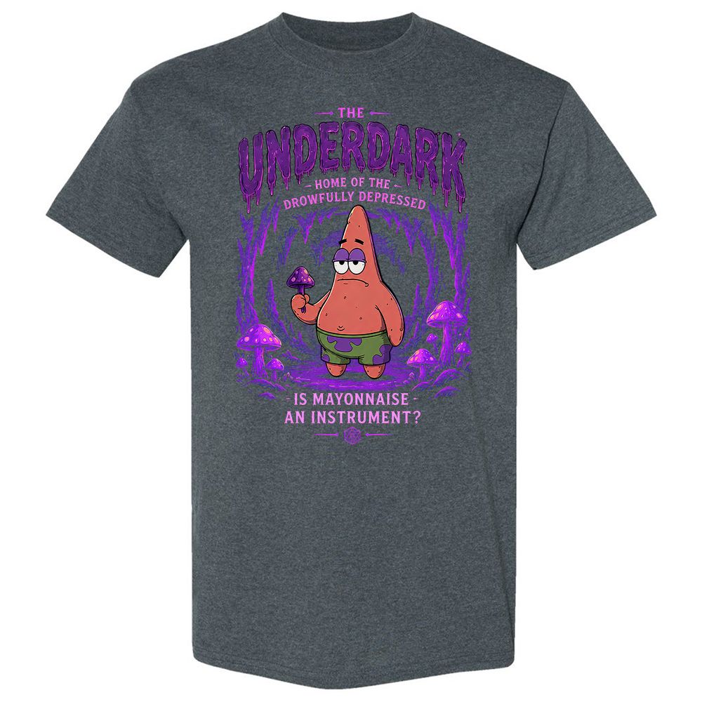 The Underdark Classic Unisex T-Shirt - Dark Heather - 6
