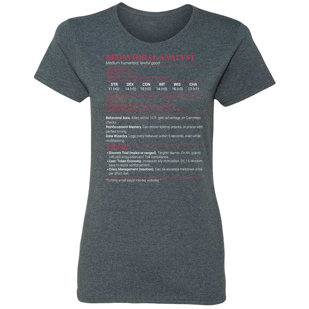 Behavioral Analyst - Dark Heather - 6