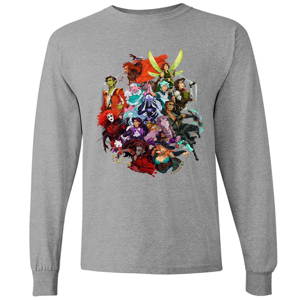 The Chaotic Company – A Fantasy Adventuring Party - Graphite Heather - 6