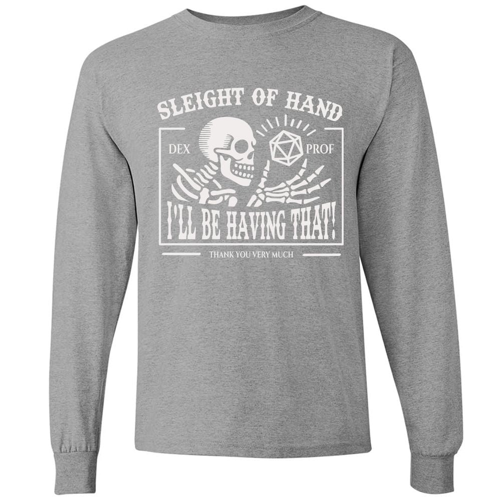 Sleight of Hand – I’ll Be Having That! - Graphite Heather - 6