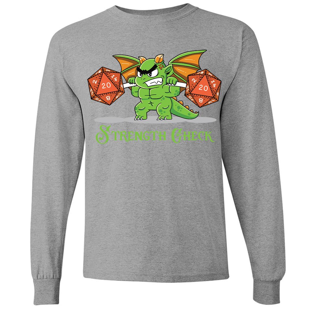 Strength check - Graphite Heather - 6