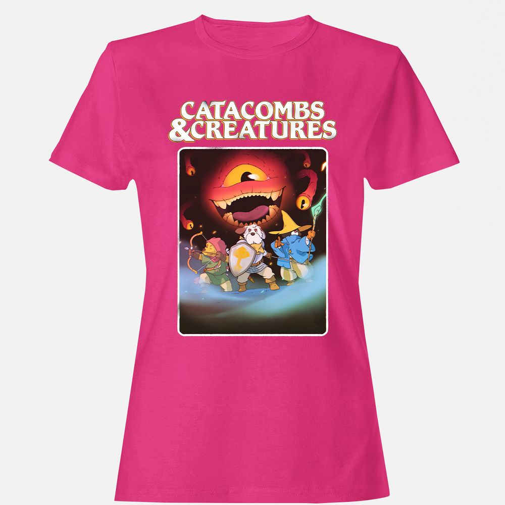 Catacombs & Creatures Women's T-Shirt - Heliconia - 6