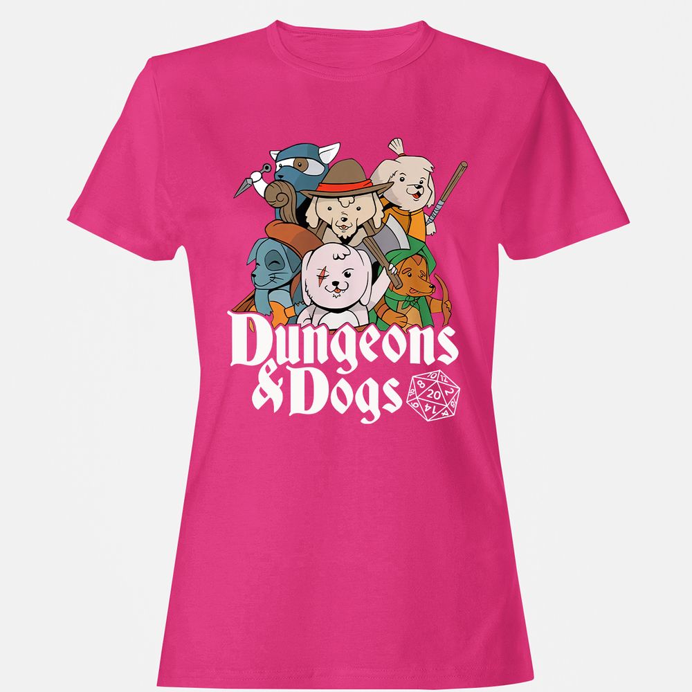 Dungeons & Dogs Women's T-Shirt - Heliconia - 6