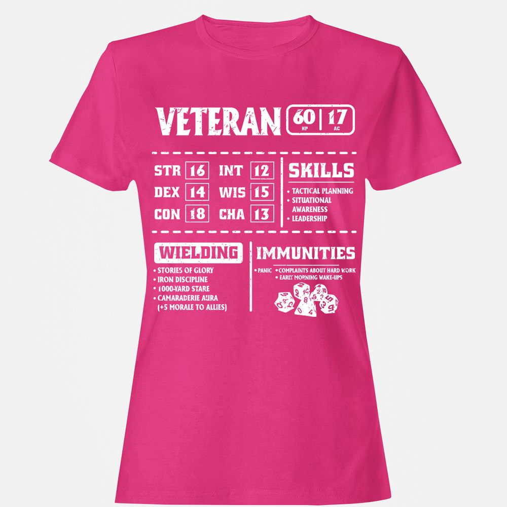 Veteran New Ver. Women's T-Shirt - Heliconia - 6