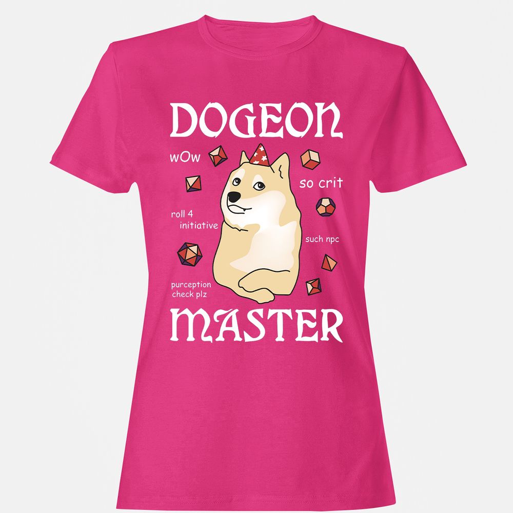 Dogeon Master Women's T-Shirt - Heliconia - 6