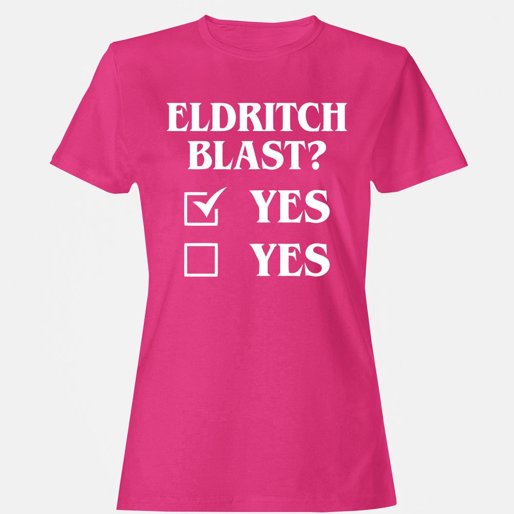 Eldritch Blast Yes Women's T-Shirt - Heliconia - 6