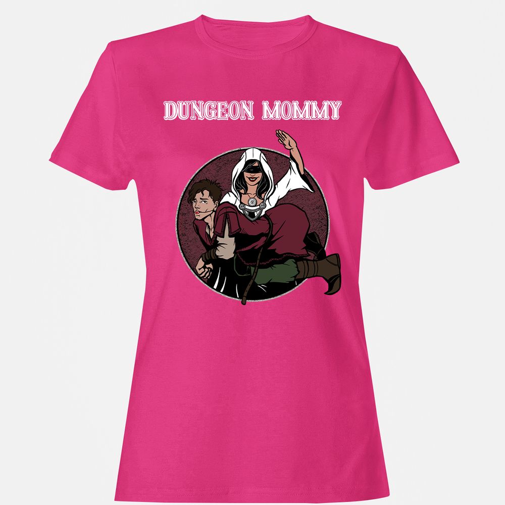 Dominant Dungeon Mommy Women's T-Shirt - Heliconia - 6