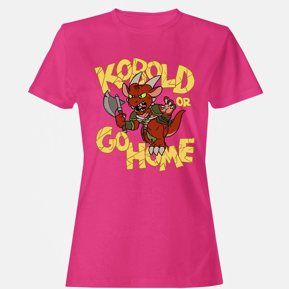 Kobold Or Go Home Women's T-Shirt - Heliconia - 6