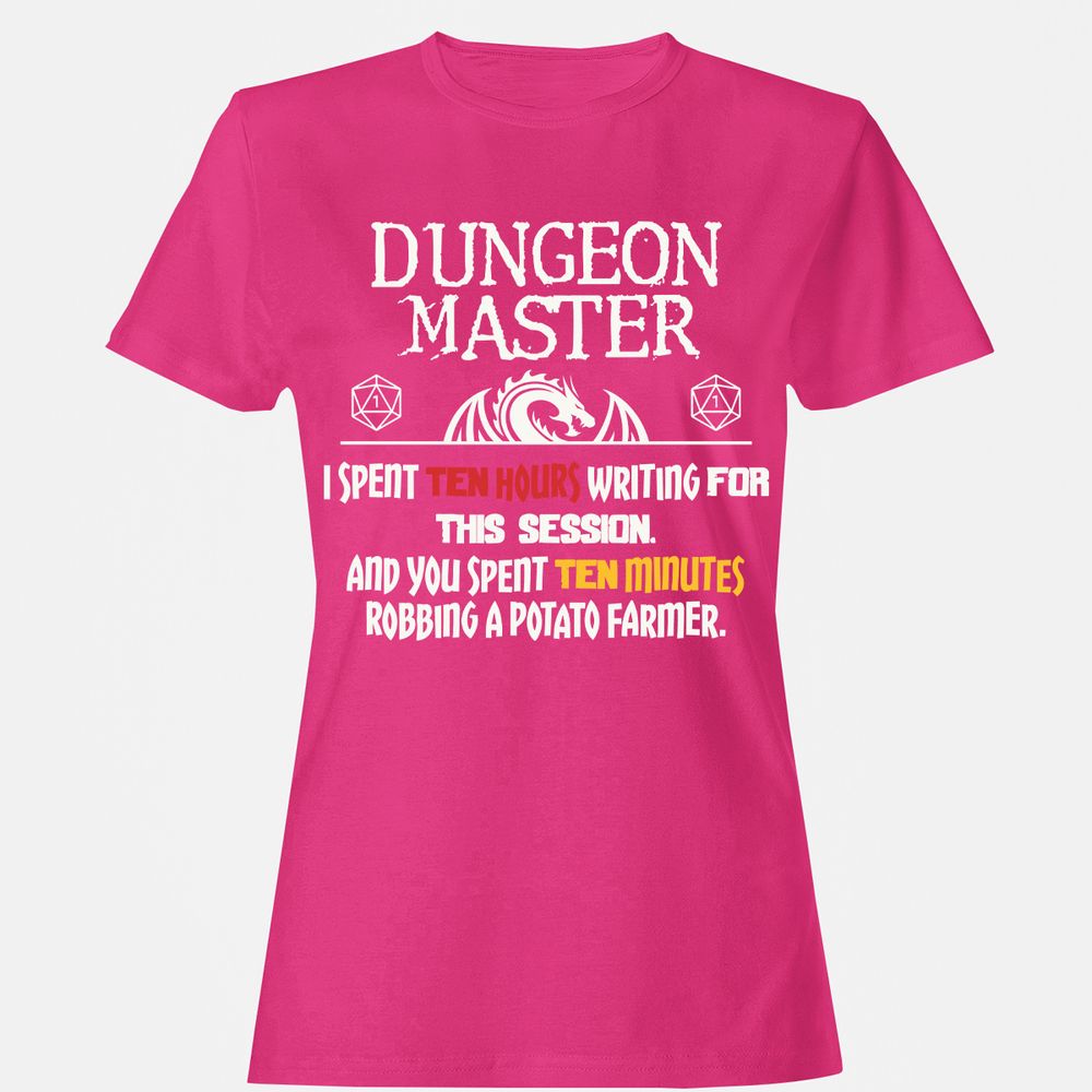 Dungeon Master Chaos Meme Women's T-Shirt - Heliconia - 6