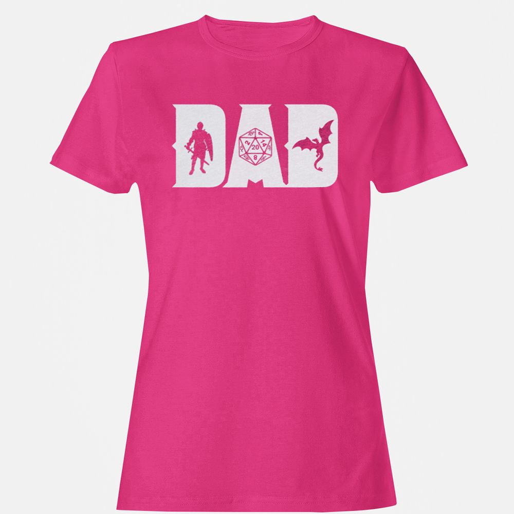 Dad Fathers Day Women's T-Shirt - Heliconia - 6