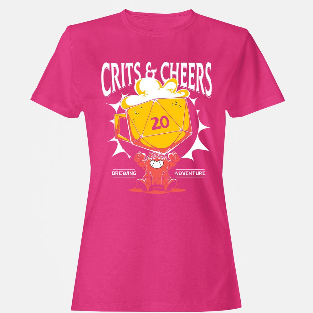 Crits & Cheers Women's T-Shirt - Heliconia - 6