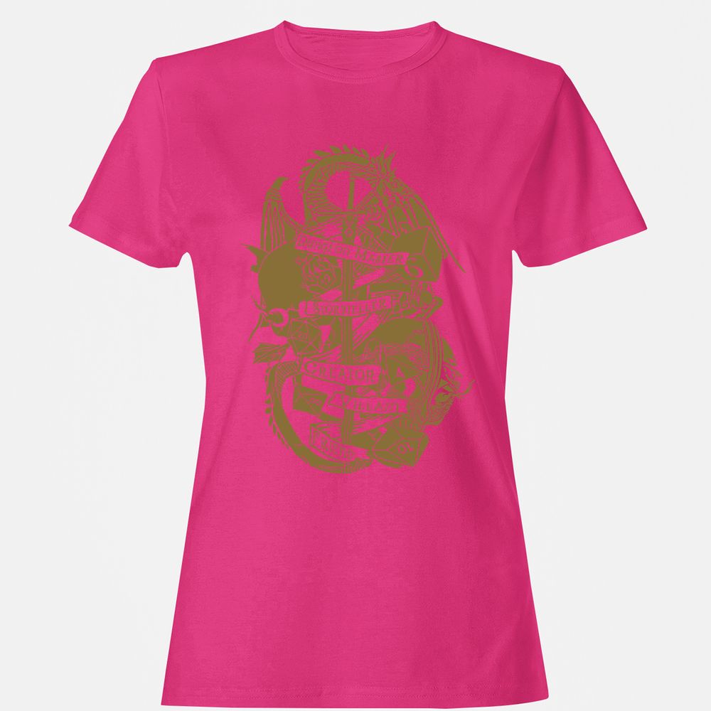 Dungeon Master Dragon Women's T-Shirt - Heliconia - 6
