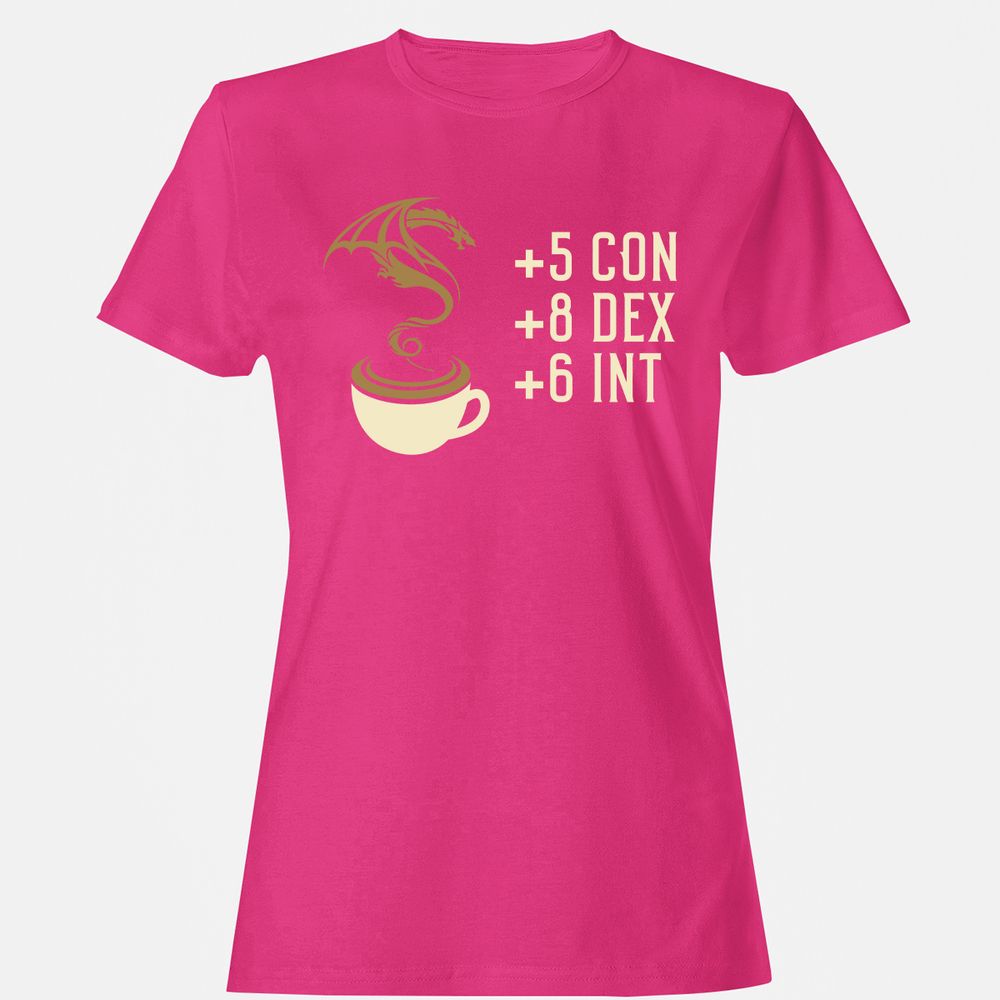 Coffee Dragon Women's T-Shirt - Heliconia - 6