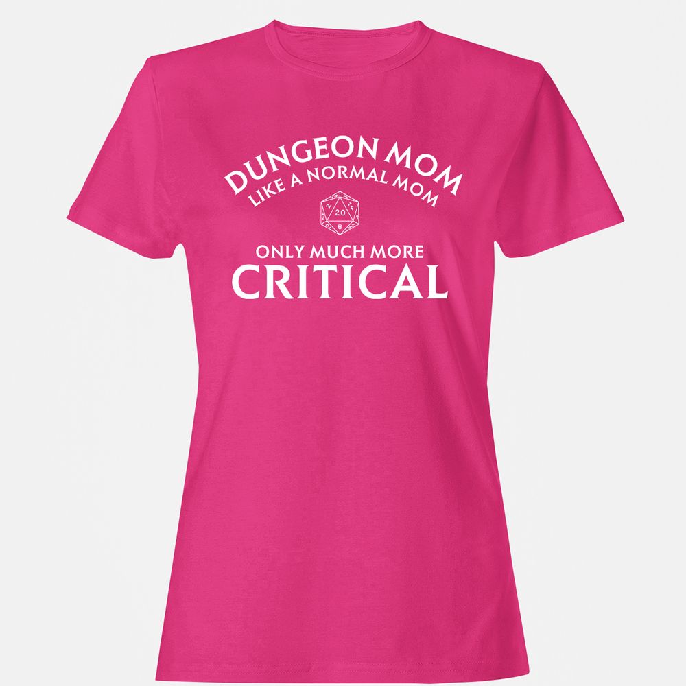 Dungeon Mom Normal Mom Women's T-Shirt - Heliconia - 6