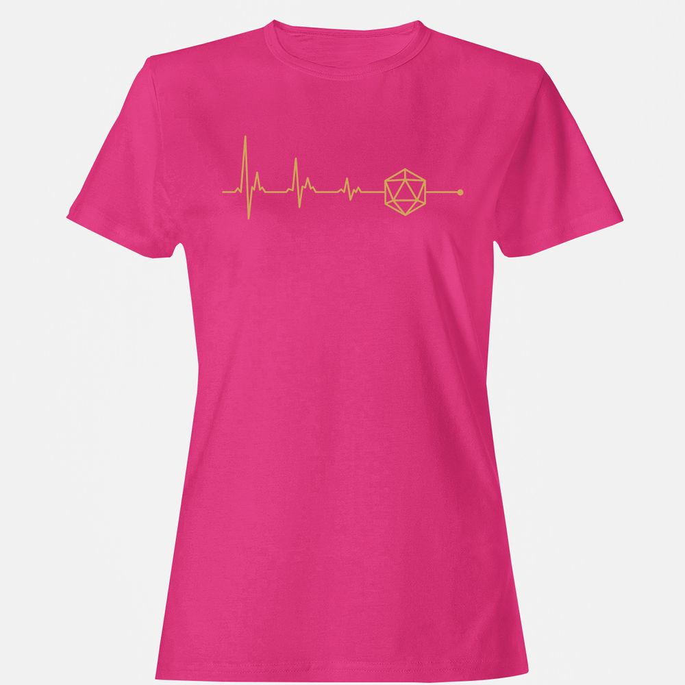 D20 Dice Is My Life Women's T-Shirt - Heliconia - 6
