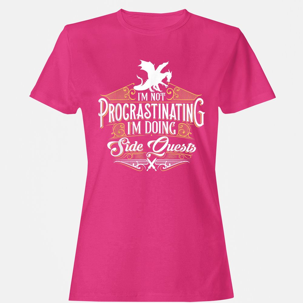 I'm Doing Side Quests Women's T-Shirt - Heliconia - 6