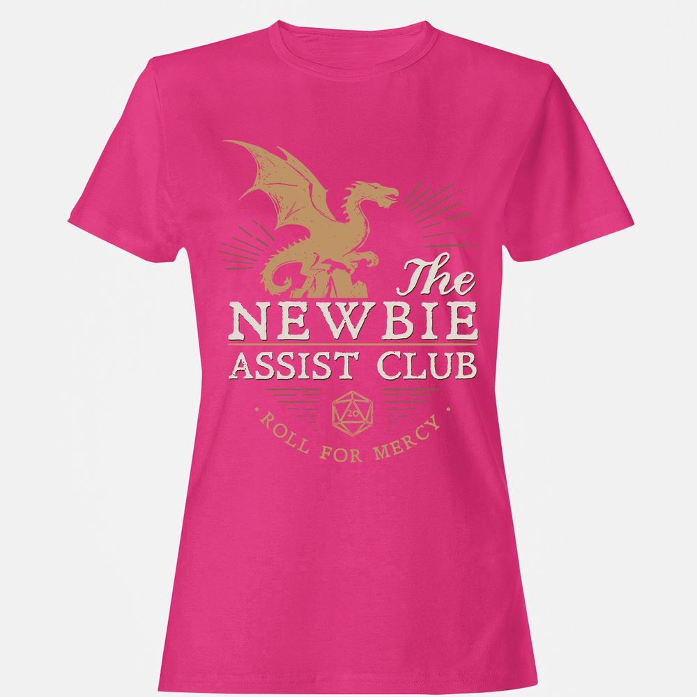 The Newbie Assist Club Women's T-Shirt - Heliconia - 6