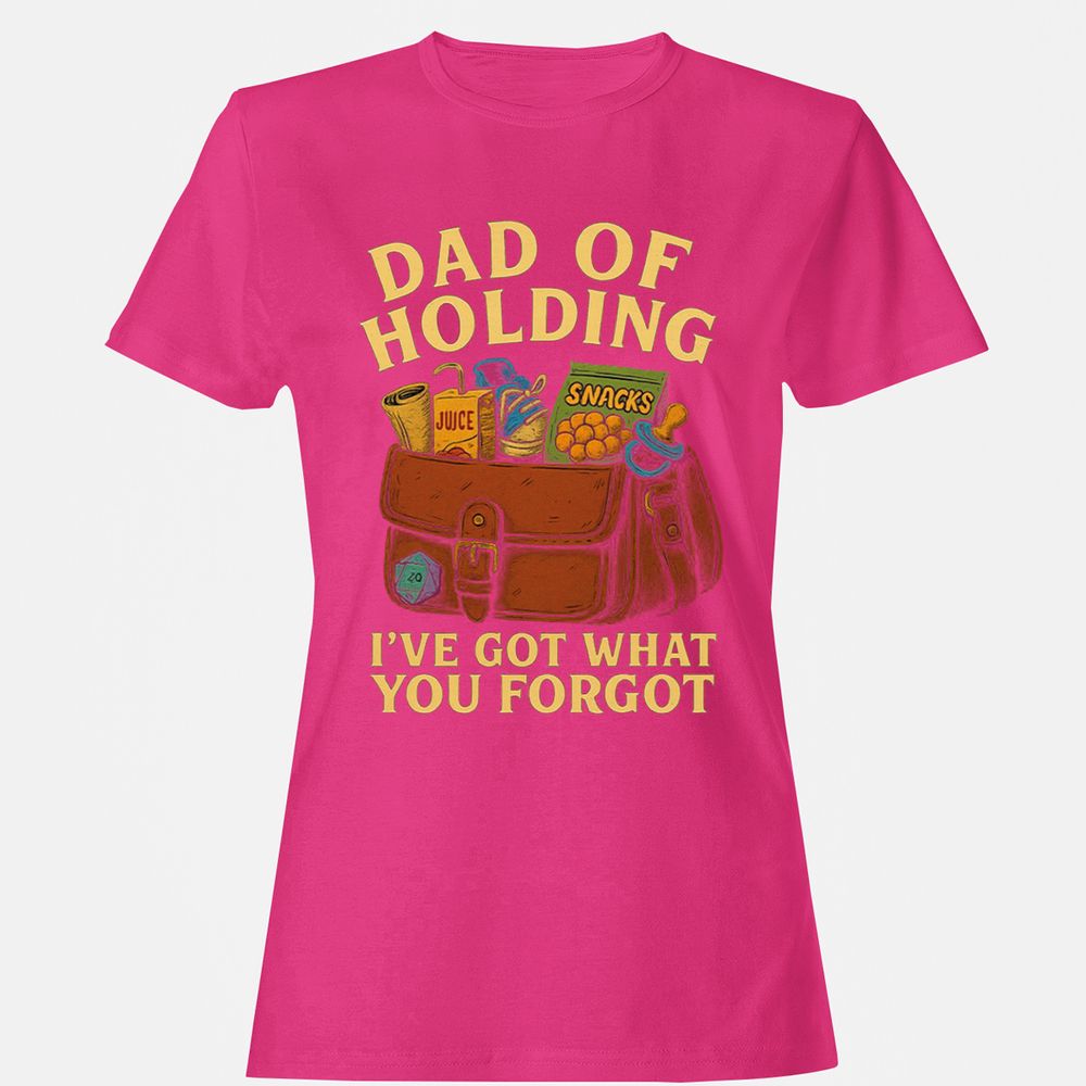 Dad Of Holding Women's T-Shirt - Heliconia - 6