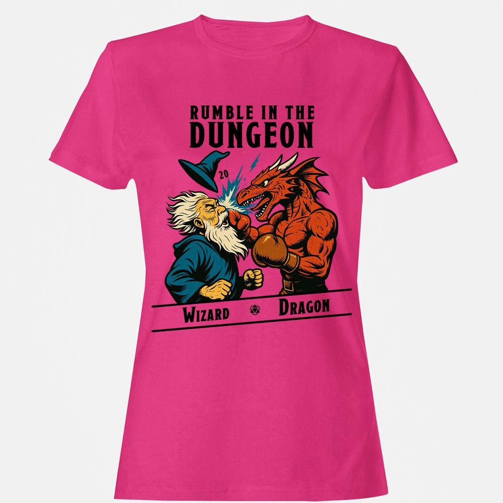 Rumble in the Dungeon Women's T-Shirt - Heliconia - 6