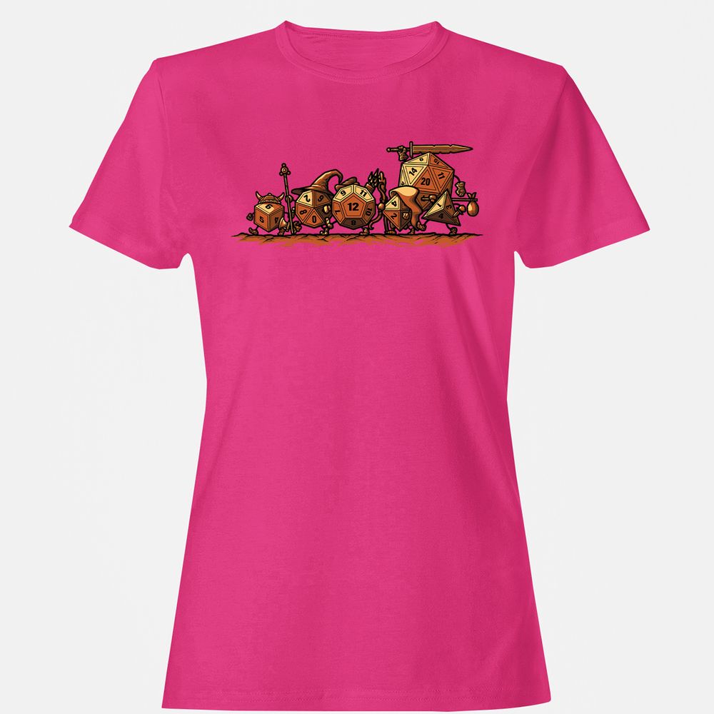 Fellowship Of The Dices Women's T-Shirt - Heliconia - 6