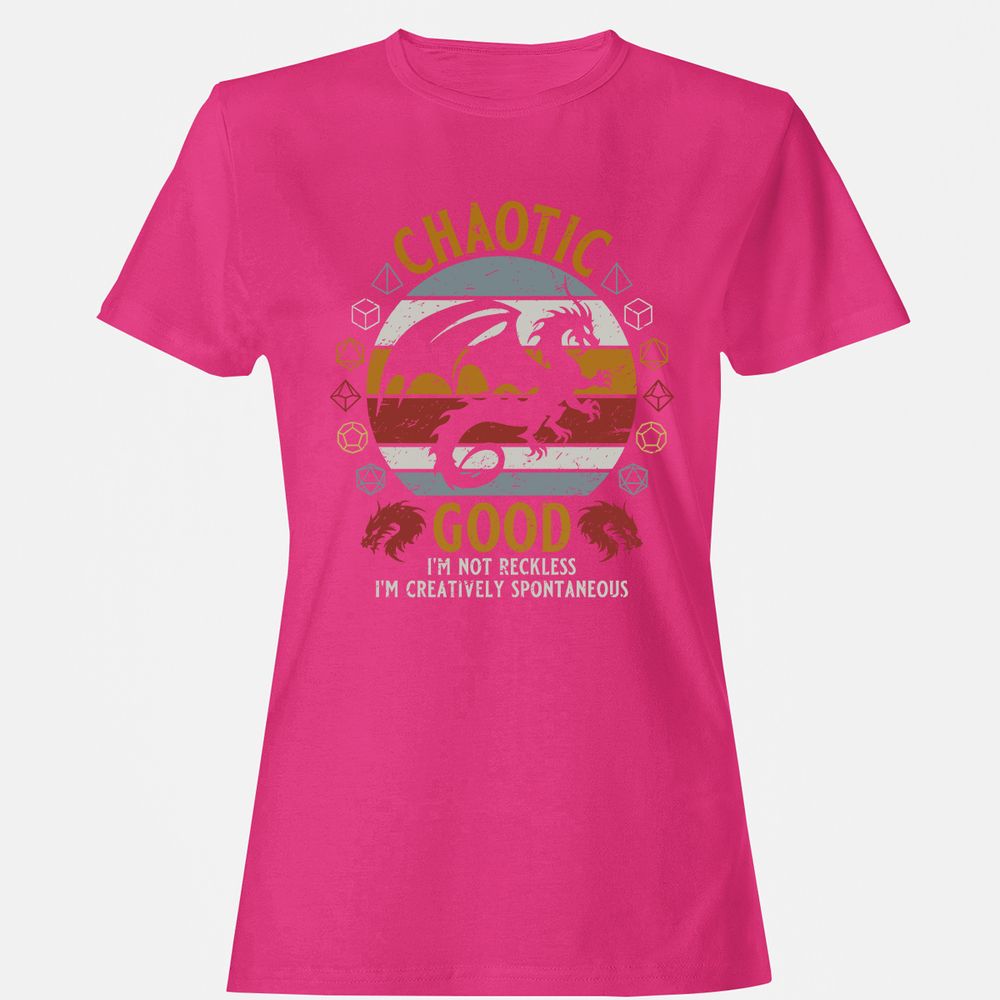 Chaotic Good Women's T-Shirt - Heliconia - 6