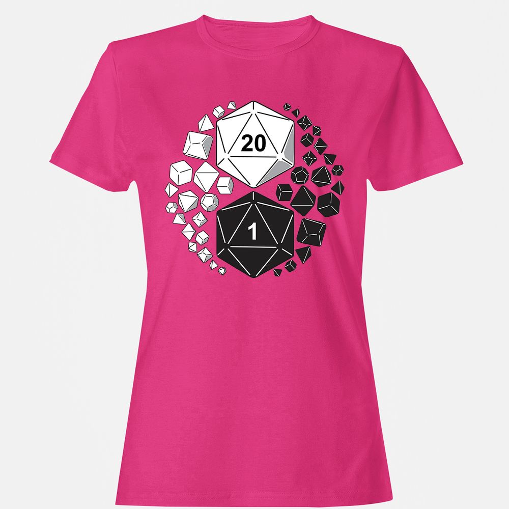 Gaming Yin Yang Women's T-Shirt - Heliconia - 6