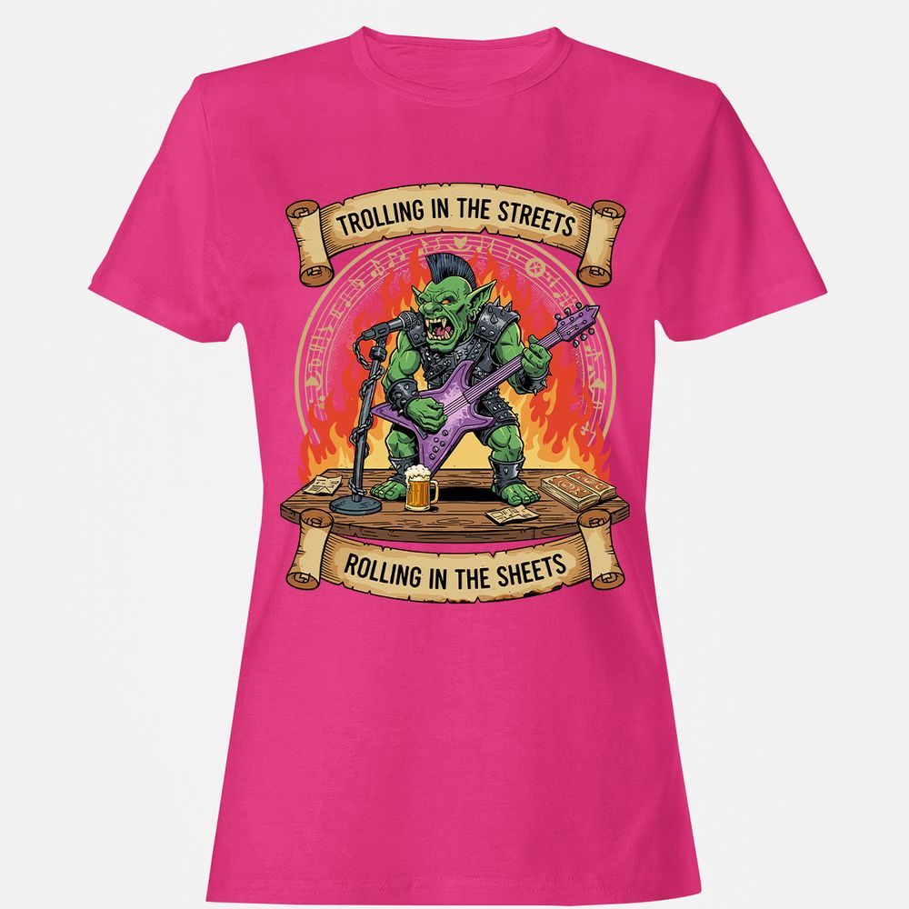 Trolling in the Streets Women's T-Shirt - Heliconia - 6