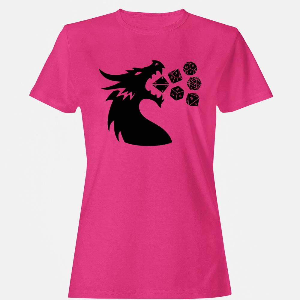 Pac And Dragon Women's T-Shirt - Heliconia - 6