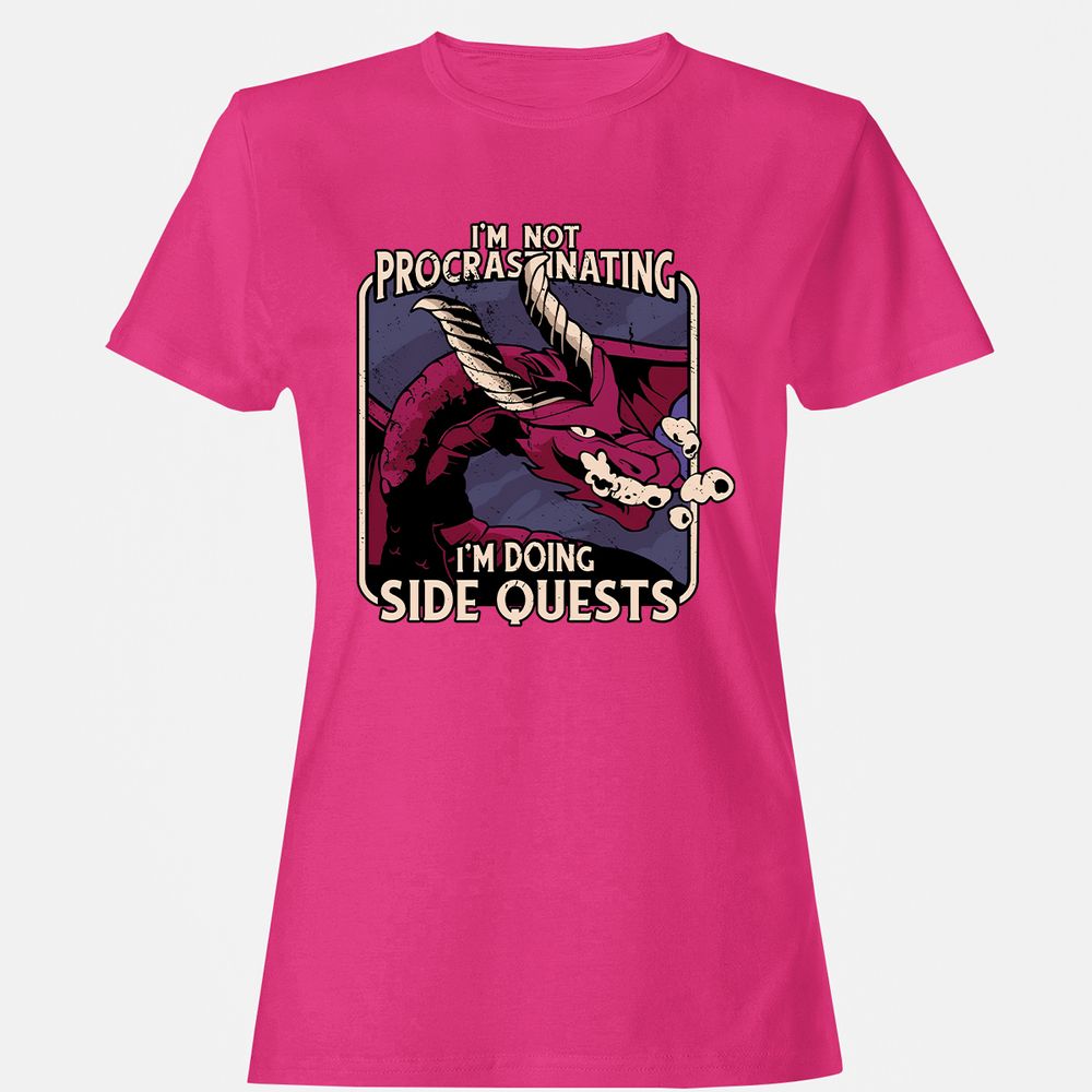 Doing Side Quests Women's T-Shirt - Heliconia - 6