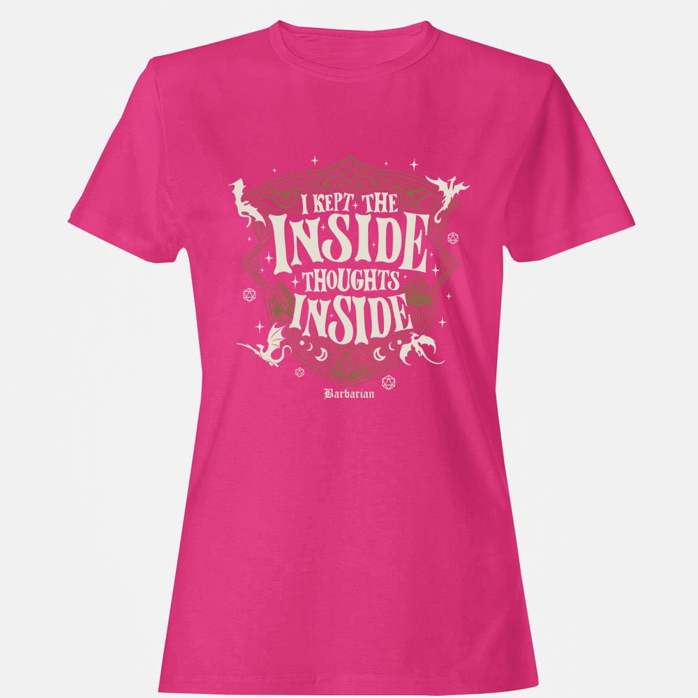 Barbarian I Kept The Inside Thoughts Inside - Heliconia - 6