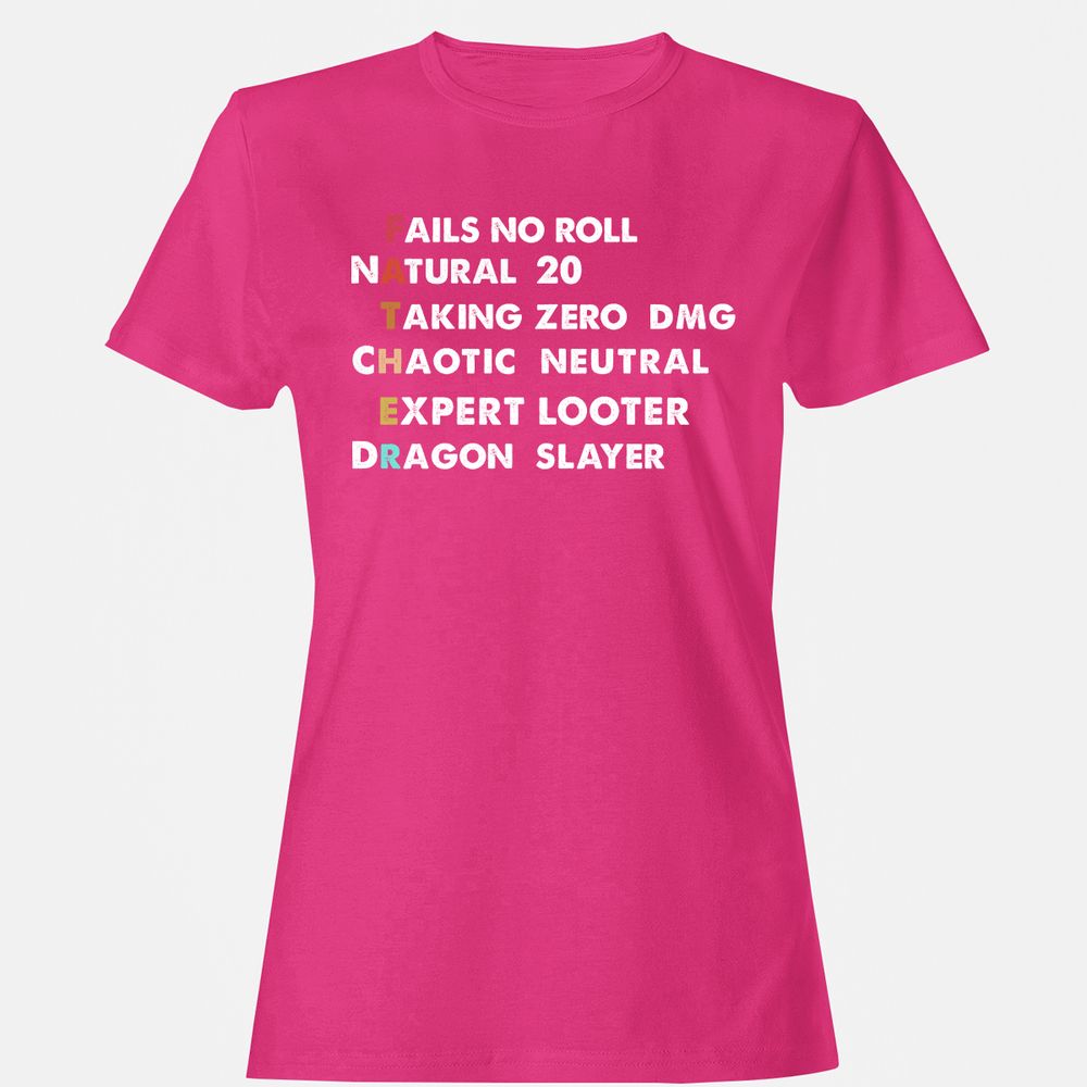 Father D&D Women's T-Shirt - Heliconia - 6