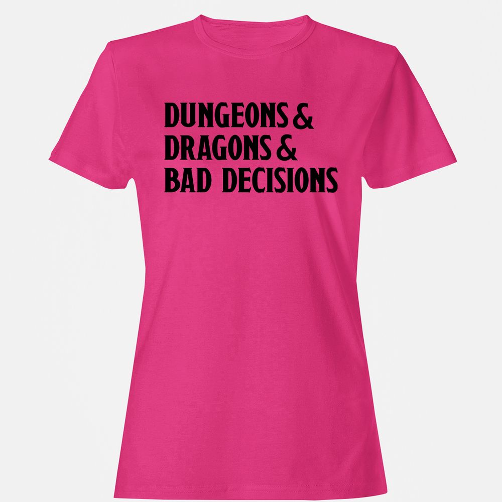 Bad Decisions Women's T-Shirt - Heliconia - 6