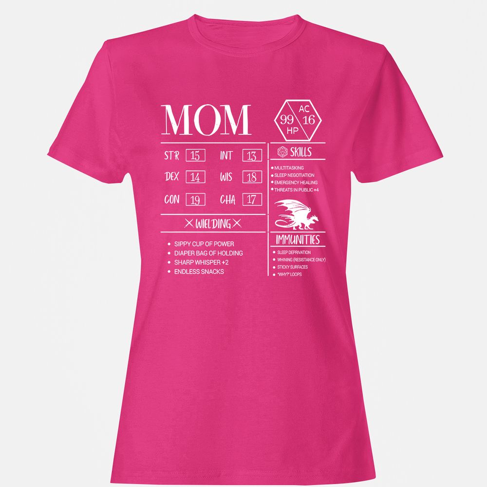 Mom New Women's T-Shirt - Heliconia - 6