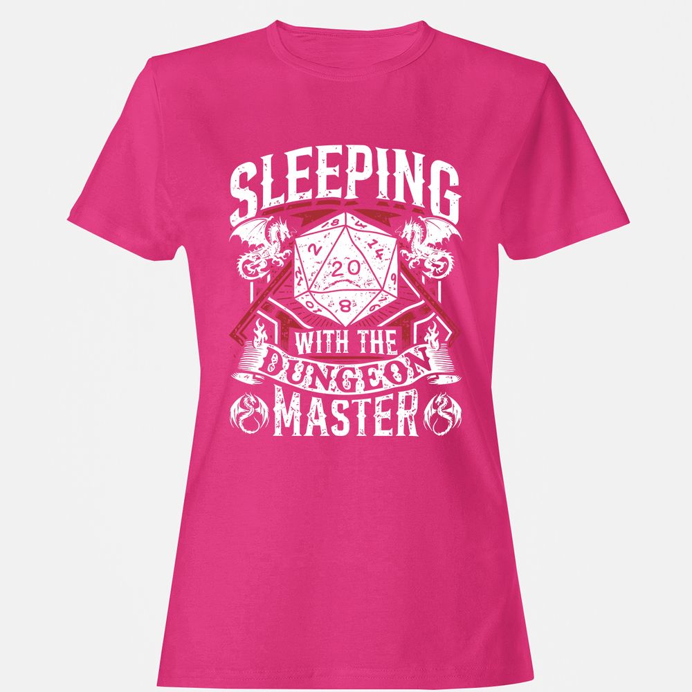 Sleeping With The DM Women's T-Shirt - Heliconia - 6